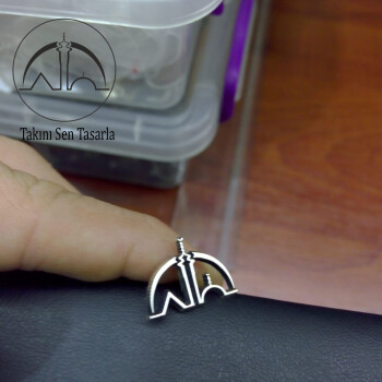 Gümüş Dulkadiroğlu Belediyesi Rozet - Kamer Gümüş