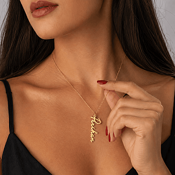 Gümüş İsimli İmza Kolye - Kamer Gümüş