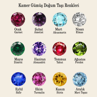 Gümüş Kadınlar Günü Anne Bebek Kolyesi - 6