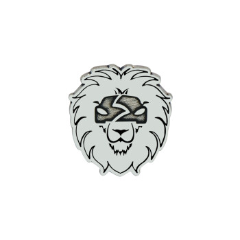 Gümüş Özel Firma Logolu Rozet - 5