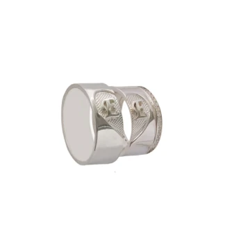 Gümüş Taşlı Kalpli Harfli Çift Yüzük - Kamer Gümüş