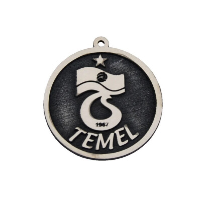 Gümüş Trabzonspor Logolu İsimli Püskül - Kamer Gümüş